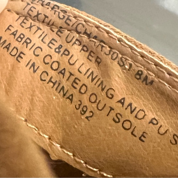 Steve Madden Caster H20 Camel Micro Suede Waterproof Lug Sole Boot Women 8 - Picture 13 of 15